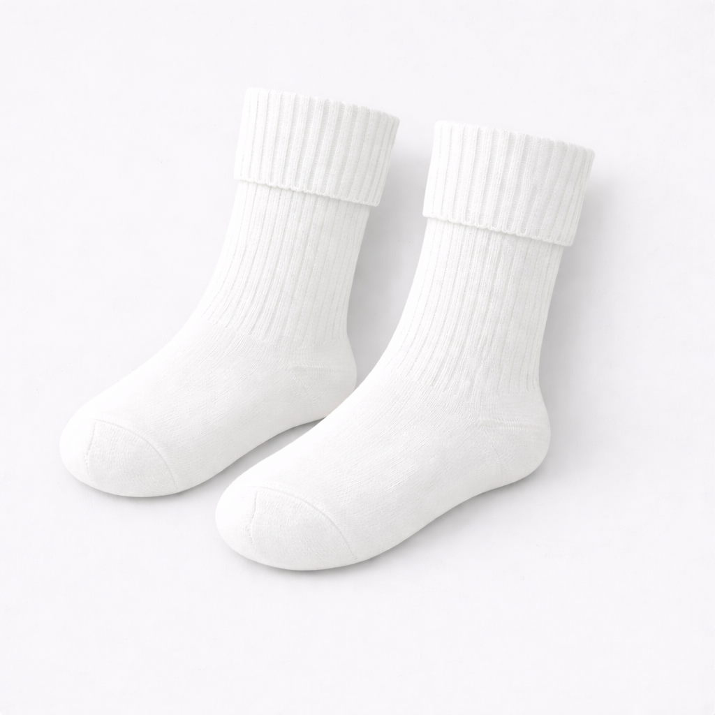Kit 15 Par de Meias Brancas