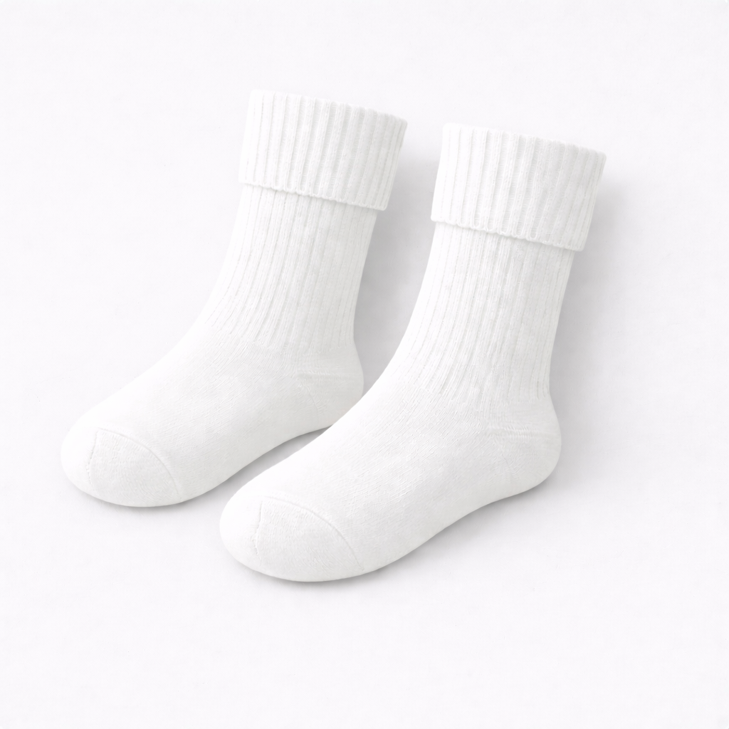 Kit 15 Par de Meias Brancas