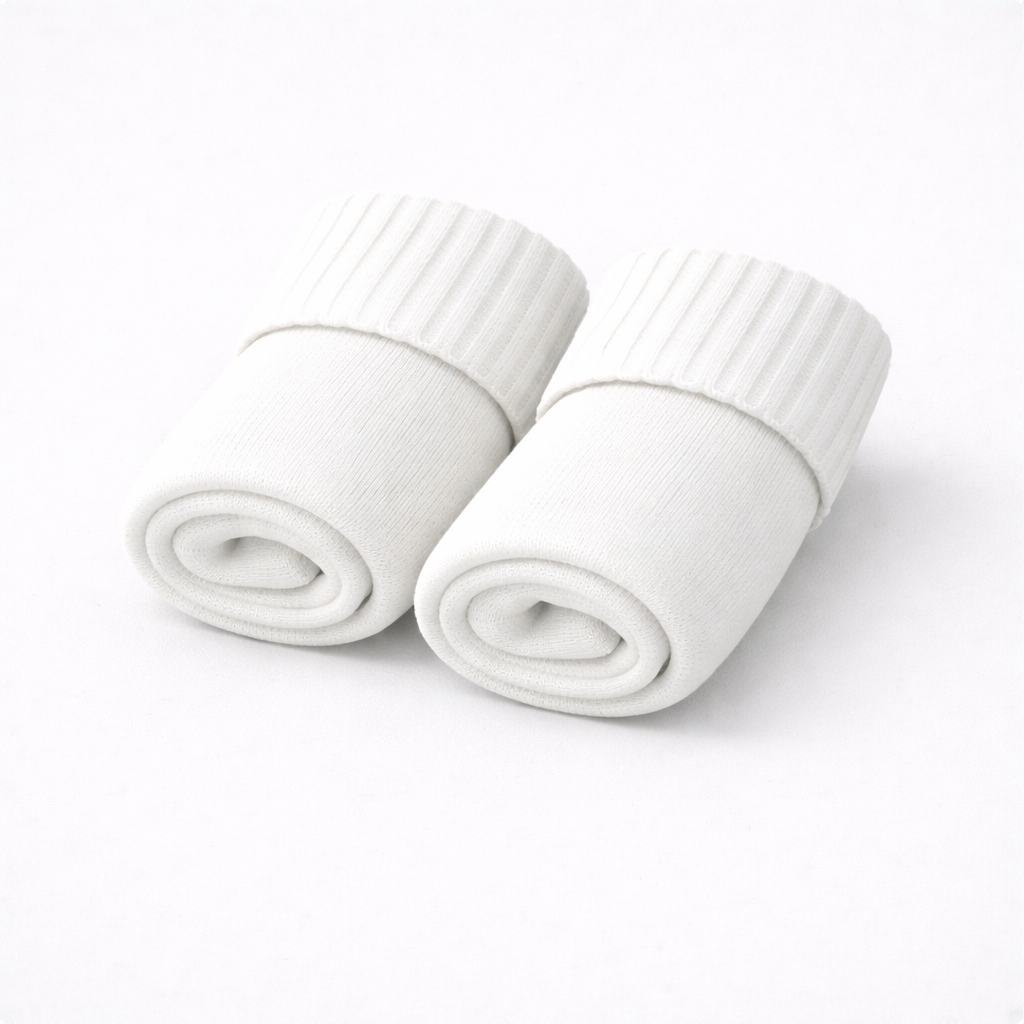 Kit 15 Par de Meias Brancas