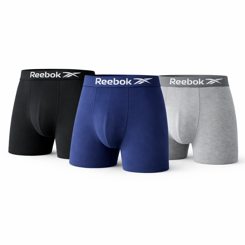 Kit 6 Cuecas Reebok