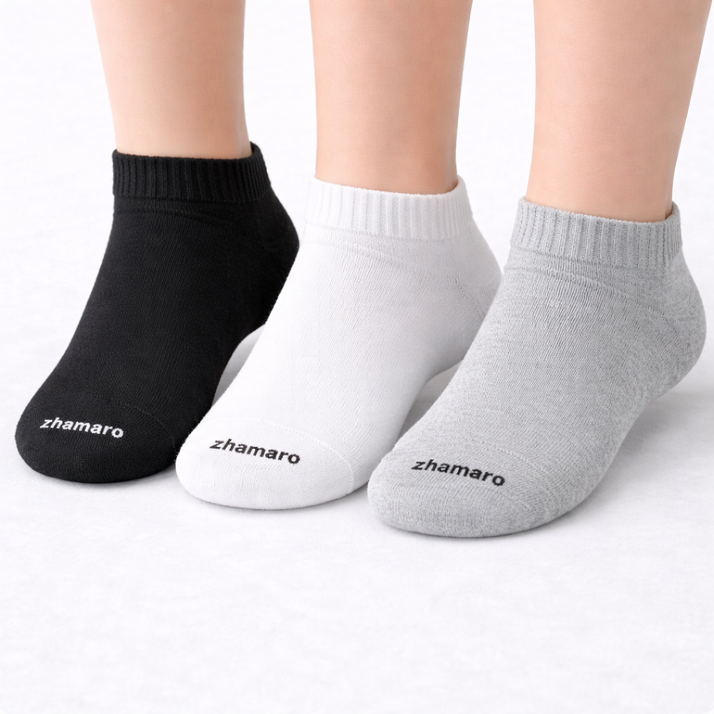 Kit 6 Pares de Meias Zhamaro Anti suor